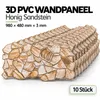 3D Wandpaneele PVC Steinoptik | Honig Sandstein | 10 Produktbild-Vorschau 2
