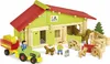 Jeujura Holz Set 140 Teile Medium Bauernhof Produktbild-Vorschau 7