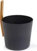 KOLO Sauna Kübel Serie 3 Schwarz Aluminium 5,0 l Ø 22 cm 20 Produktbild-Vorschau 1