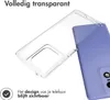 Accezz Clear Backcover dla Motorola Edge 50 Pro - Podgląd zdjęcia produktu 2