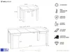 Quadratischer Esstisch Ausziehbar 100 bis 200 cm – Produktbild-Vorschau 7