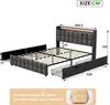Čalouněná postel ProximaX 160x200 cm s USB a zásuvkami, Náhled obrázku produktu 6