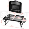 Table de camping pliable, rangée dans une valise avec Voir les images du produit 2