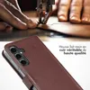 Selencia Bibliothèque en cuir véritable pour le Samsung Voir les images du produit 2