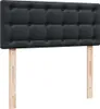 vidaXL Boxspringbett mit Matratze Schwarz 120x190 cm Produktbild-Vorschau 7