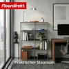 Floordirekt Concept Epure MK-015 Metallregal, B78×T40×H118 Produktbild-Vorschau 5