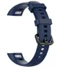Strap-it Honor Band 4 / 5 Armband Silikon (Dunkelblau) Produktbild-Vorschau 2