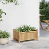 Design Pflanzkübel 50x30x25 cm Bambus, Gabionen 2024 Neu Produktbild-Vorschau 3