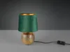 Stolní lampa SOPHIA zelená/zlatá keramická základna a Náhled obrázku produktu 6