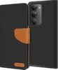 A flip case for a smartphone is shown open, revealing the phone's camera module and the inside of the case. Náhľad obrázku produktu