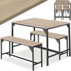tectake® Sitzgruppe Bolton 3-teilig Industrial Style Produktbild-Vorschau 11