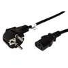 Kaltgeräte Netzkabel Schutzkontakt-Stecker abgewinkelt  Produktbild-Vorschau 7