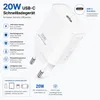 20W USB C Ladegerät Adapter für Xiaomi Poco C95 Pro C81 C81 Produktbild-Vorschau 2