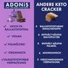 Adonis Black Pepper & Sea Salt Keto Cracker (10 x 60 g )| Produktbild-Vorschau 4