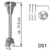 A product image showing a curtain rod holder with its mounting hardware. Produktbild-Vorschau
