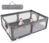 205 x 147cm Laufstall Baby faltbar, Laufgitter mit 50 Produktbild-Vorschau 2
