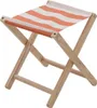 Klapphocker aus holz gestreifte leinwand - 5 five simply Produktbild-Vorschau 1