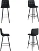 CLIPOP Hoher Barhocker 2er Set aus Samt, für Bar, Theke und Produktbild-Vorschau 8
