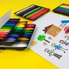 Sada 24 ekologických voskových ceruziek vodoodolné Náhľad obrázku produktu 5