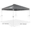 VEVOR gazebo 304,8x304,8x320cm tenda da giardino Anteprima dell’immagine prodotto 8