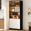MODFU, vetrina in vetro 80x30x180 cm, mobile alto Anteprima dell’immagine prodotto 1