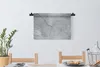 MuchoWow® Wandteppich Wandbehang Beton - Riss - Grau 60x40 Produktbild-Vorschau 3
