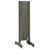 A grey wooden garden trellis on a white background. Náhľad obrázku produktu