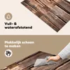 KitchenYeah© Herdabdeckplatte Hölzerner Hintergrund mit Produktbild-Vorschau 2
