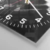 Wanduhr - Quadrat - Glasuhr - Gitarre Musiker Musik - Produktbild-Vorschau 5
