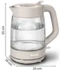 Tefal KO2G0B, 1,7 l, 2000 W, Šedá, Sklo, Nastavitelný Náhled obrázku produktu 3