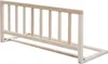 A wooden bed guard rail is shown against a white background. Produktbild-Vorschau