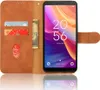 TCL 501 Hülle - Coverup Klapphülle - Braun Produktbild-Vorschau 2
