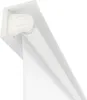 A close-up view of a white roller blind mechanism and fabric. Náhľad obrázku produktu