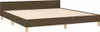 vidaXL Bettgestell ohne Matratze Dunkelbraun 180x200 cm Produktbild-Vorschau 3