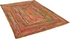 Naturfaser Teppich Handgefertigt Jute Salsa Bunt, Produktbild-Vorschau 2