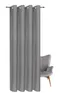 Ösenvorhang "Dänemark" verdunkelnd in dunkelgrau 140cm x Produktbild-Vorschau 5