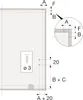 Hettich Klappenhalter KH 250 / 013235 Länge 250mm Stahl Produktbild-Vorschau 3