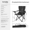 tectake® Set kempingová židle Gil 80 x 48 x 84,5 cm Náhled obrázku produktu 5