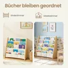 SONGMICS Kinderregal Bücherregal mit 4 Ebenen Sicher und Produktbild-Vorschau 6