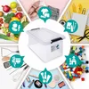 DEUBA® 4x Contenitore Trasparente 40L con Coperchio BPA Anteprima dell’immagine prodotto 4
