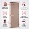 Suleno Saunatür mit Zarge 70 x 190 cm robuste Konstruktion Produktbild-Vorschau 5
