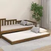 vidaXL Postel z masivu Honey Brown 80x200 cm Borovice Náhled obrázku produktu 1