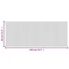 Tappeto rettangolare nero 80x200 cm Bamboo Anteprima dell’immagine prodotto 8
