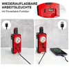 Campingleuchte Aufladbar,Faltbare LED Arbeitsleuchte mit 4 Produktbild-Vorschau 3