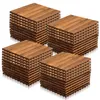 Izrielar 33 STK Holzfliesen Terrassenfliesen Holz Fliesen Produktbild-Vorschau 1