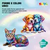 Puzzle di animali 2-in-1 – Cani e gatti, 685 e 632 pezzi Anteprima dell’immagine prodotto 3