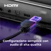 ULTIMEA Soundbar staccabile a 7,1 canali con luce RGB, Anteprima dell’immagine prodotto 4