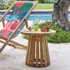 Runder gartenbeistelltisch "osuna" 50 x 50cm aus Produktbild-Vorschau 3