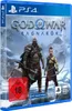The image shows the front cover of the video game "God of War Ragnarök" for PlayStation 4. Produktbild-Vorschau