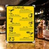 BELLE VOUS 10er Pack Menükartenhalter für Speisekarten A4 - Produktbild-Vorschau 13